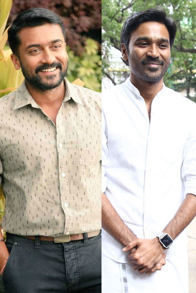 சூர்யா, தனுஷ் – அக்கறை உள்ள இரண்டு ஹீரோக்கள்