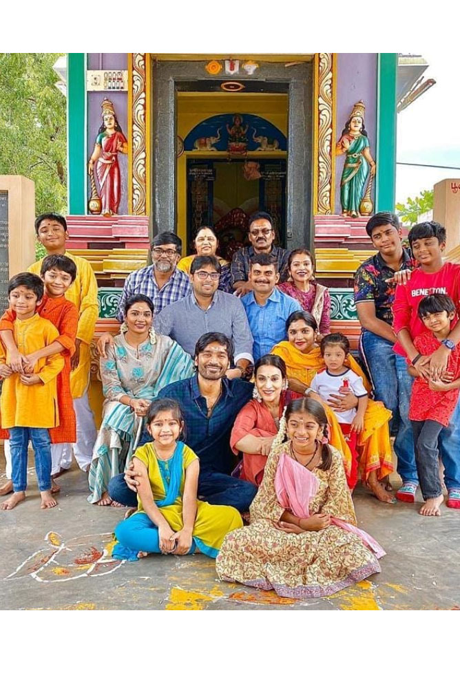 சந்திக்க முடியவில்லை, தனுஷ் அக்காவின் வருத்தம்