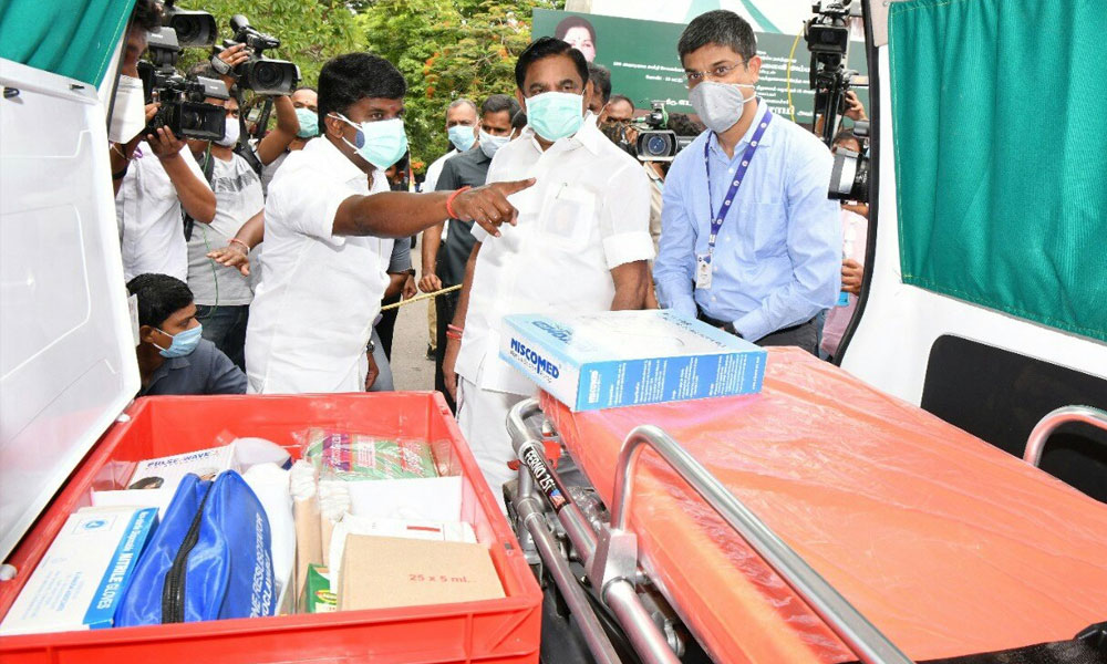 கோவிட் 19 – ஜீ தமிழ் வழங்கிய ஆம்புலன்ஸ், இதர மருத்துவ உதவிகள்