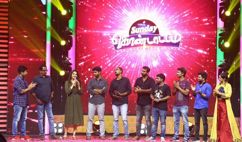 கலர்ஸ் தமிழ் – சண்டே கொண்டாட்டத்தில் ‘சர்பத்’ படக்குழுவினர்