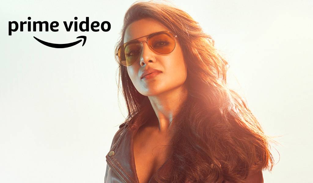 பிரைம் வீடியோ  இந்திய ஒரிஜினல்  சிட்டாடலில் சமந்தா