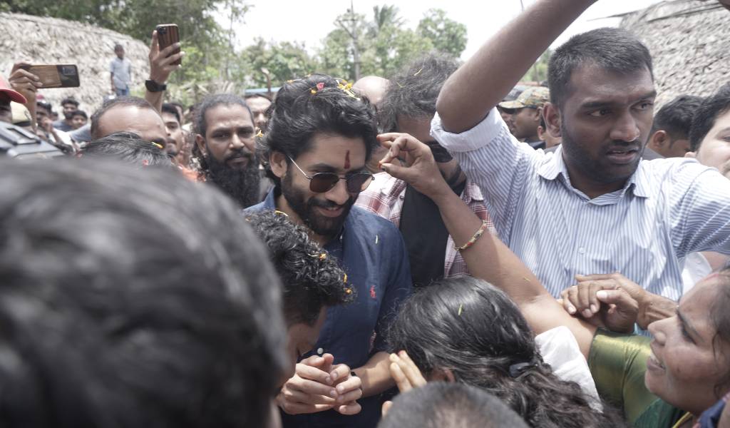 ‘NC 23’ படத்திற்காக மீனவர்களை சந்தித்த நாக சைதன்யா!