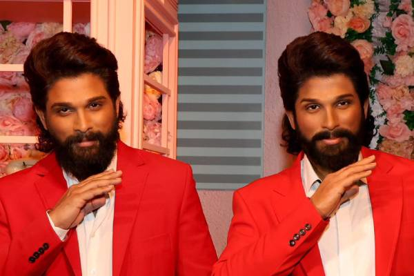 அல்லு அர்ஜுனின் மெழுகு சிலை துபாயில் திறக்கப்பட்டது