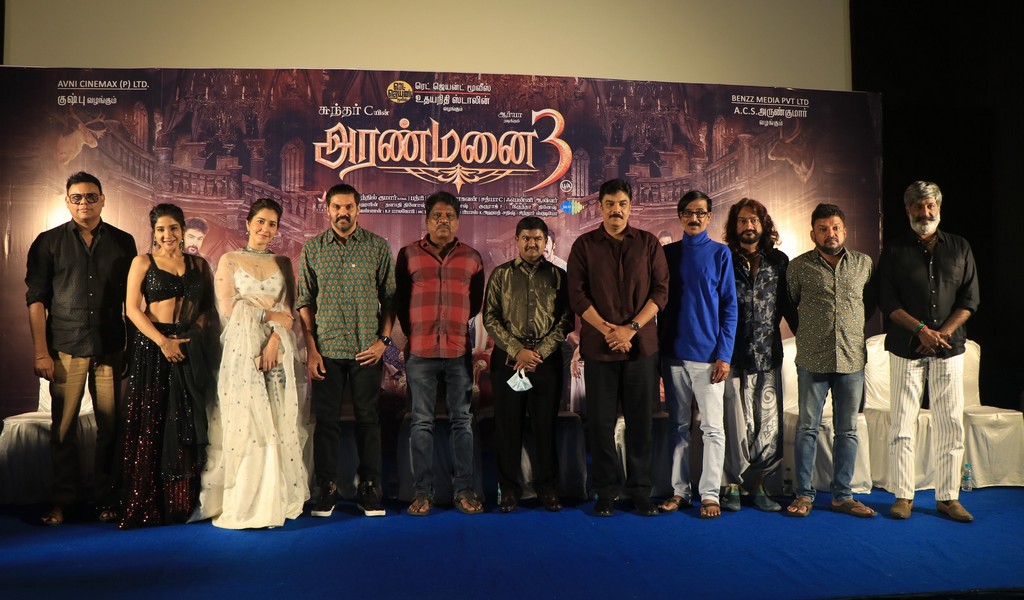 பிரம்மாண்டமாகத் தயாராகியுள்ள ‘அரண்மனை 3’