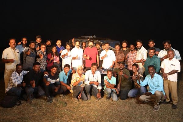 பிளாக் கோல்டு, படப்பிடிப்பு நிறைவு