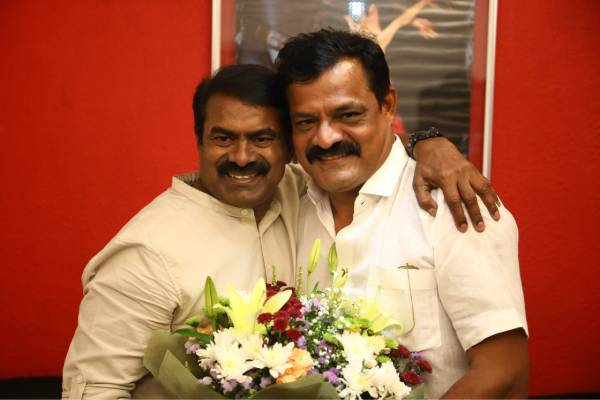 சார் படத்தைப் பார்த்து இயக்குனரை கட்டிப் பிடித்து பாராட்டிய சீமான்