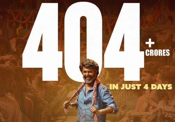 4 நாளில் 400 கோடி வசூல் கடந்த ‘கூலி’