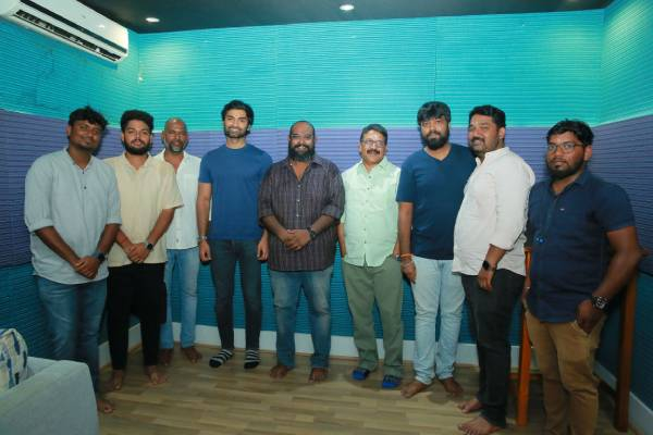 டப்பிங் பணிகளை துவக்கிய டிஎன்ஏ படக்குழு