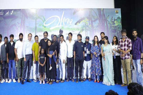 சந்தோஷ் நாராயணனுக்கு எனக்கும் நல்ல புரிதல் இருக்கிறது – ”வாழை” பட விழாவில் இயக்குனர் மாரி செல்வராஜ்