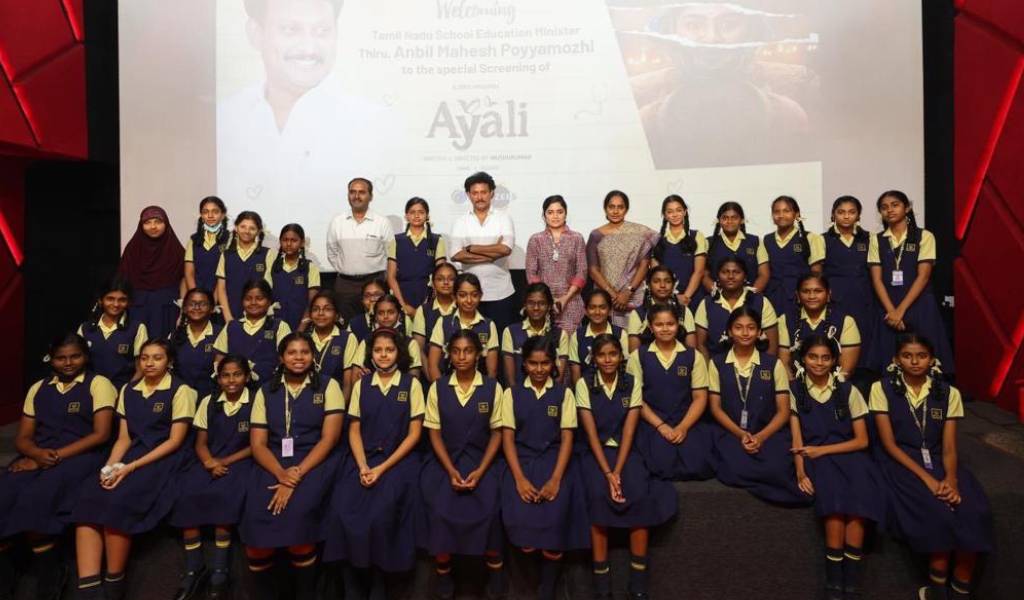 அயலி நாம் அனைவரும் பெருமைப்படக்கூடிய படைப்பு – அமைச்சர் அன்பில் மகேஷ்!