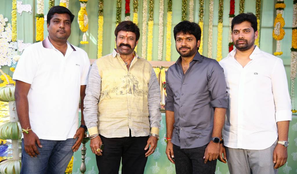 சண்டை காட்சிகளுடன் தொடங்கிய பாலகிருஷ்ணாவின் புதிய படம்