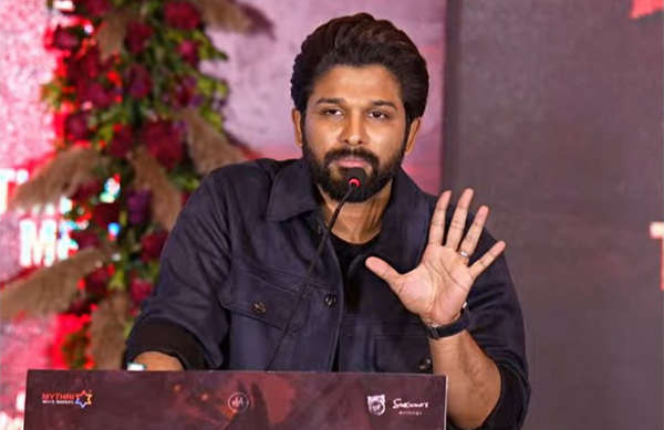சாம் சிஎஸ் பற்றி பேச மறந்த அல்லு அர்ஜுன்