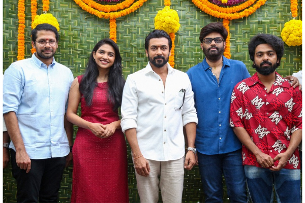 சூர்யாவின் 46வது படம் பூஜையுடன் இன்று ஆரம்பம்