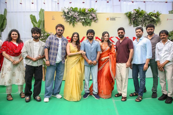 வெங்கடேஷ், கல்யாண் ராம், அனில் ரவிபுடி படம் ஆரம்பம்