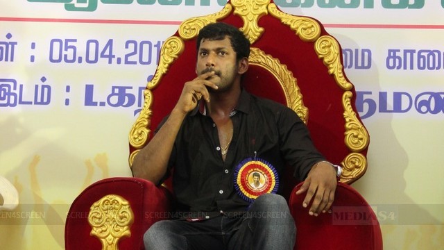 பொறுப்பு கொடுத்தால் ஏற்றுக் கொள்வேன் – விஷால் பேச்சு