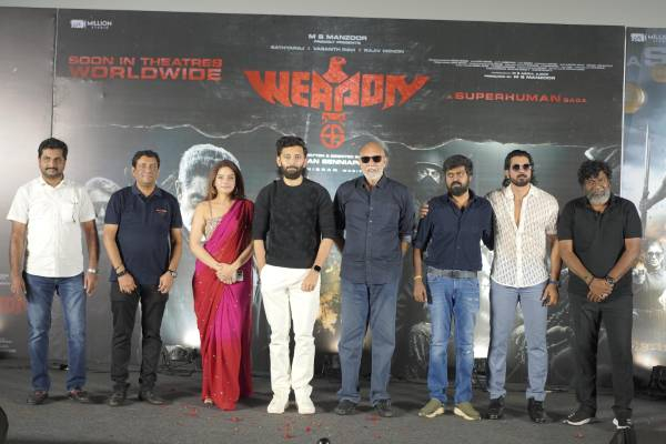 வெப்பன் சூப்பர் ஹூயூமன் படம் – வசந்த் ரவி